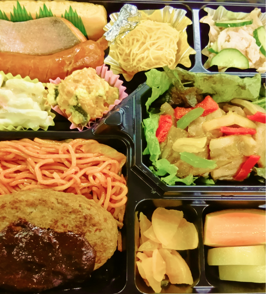 夕食お弁当の一例